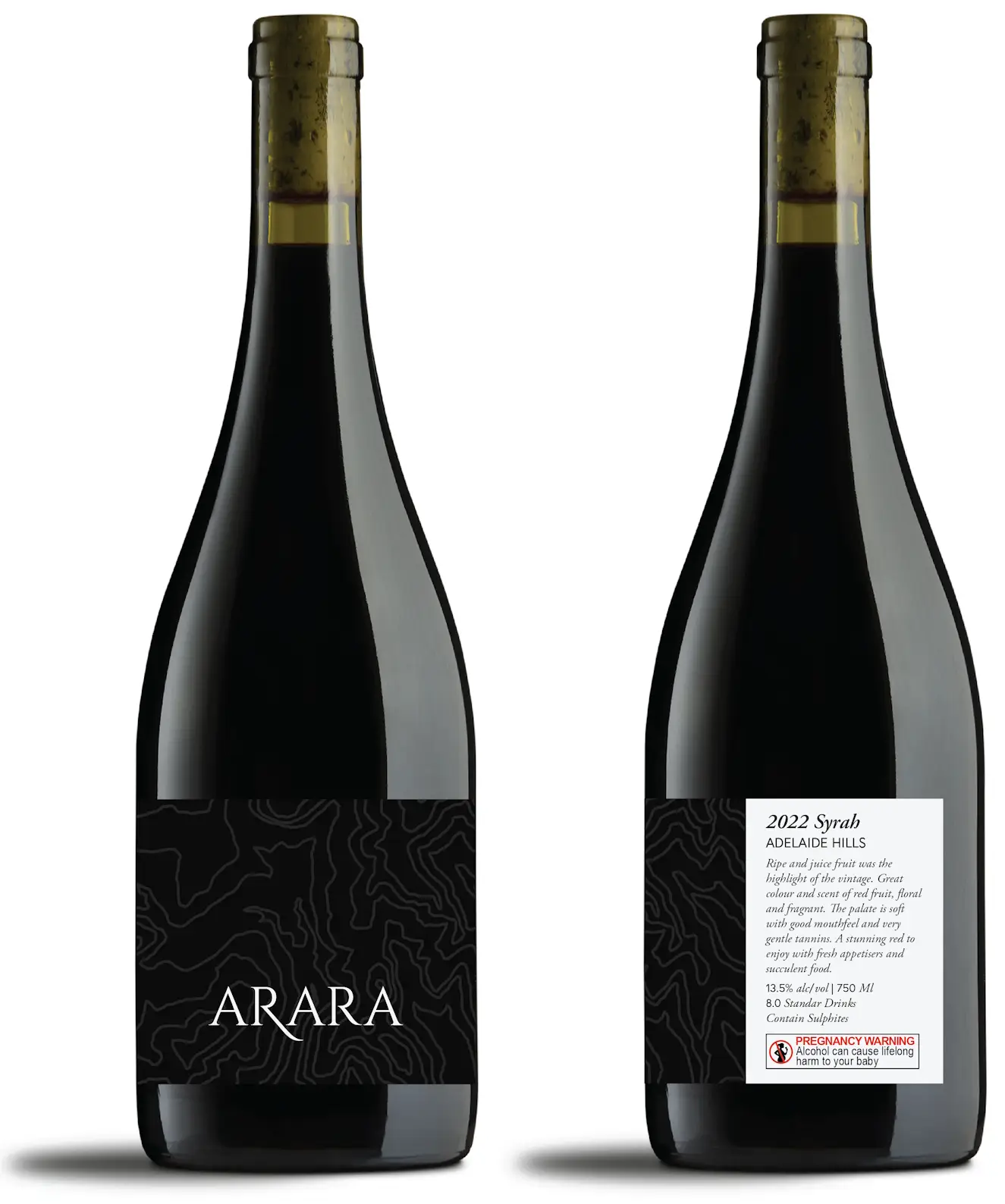 Arara Adelaide Hills Syrah 750ml - Image 2